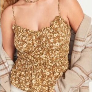 3 for $20! Old Navy floral peplum tank